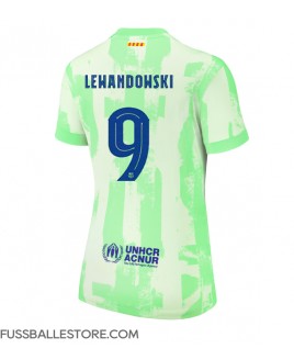 Günstige Barcelona Robert Lewandowski #9 3rd trikot Damen 2024-25 Kurzarm